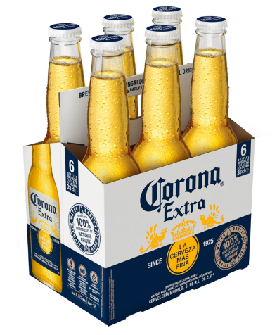 Bière Blonde CORONA (pack de 6)